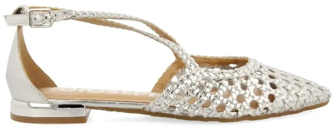 Gioseppo Leskovic Ballerina´s Zilver EU 36 Vrouw