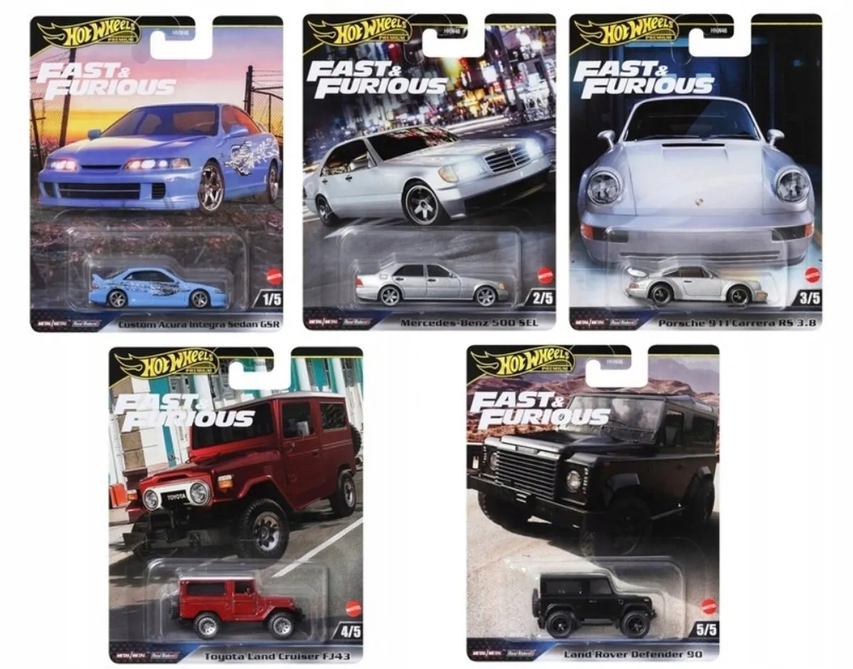 Hot Wheels Premium Fast & Furious Set