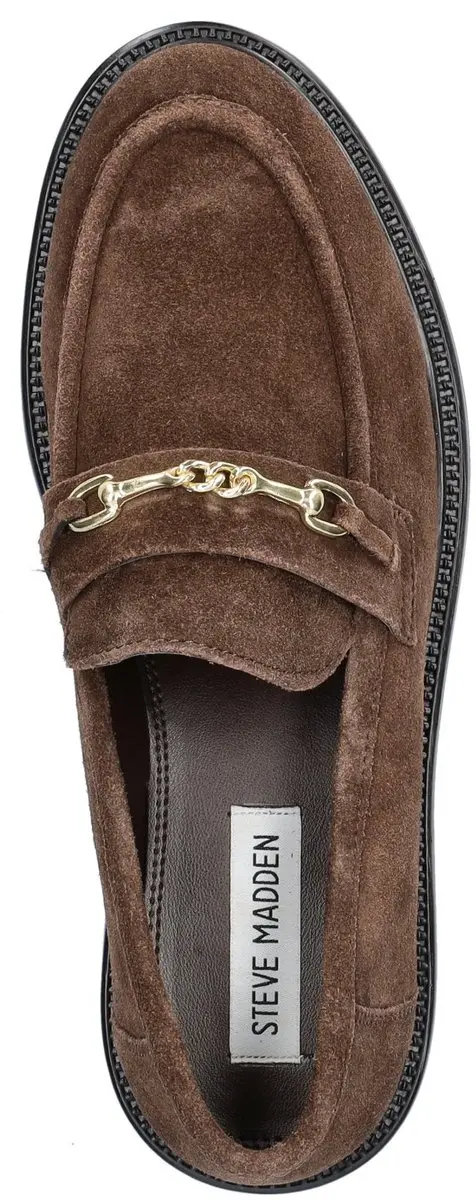 Steve Madden Huddles Loafer - Bruin - Maat 40 - afbeelding 2 van 6