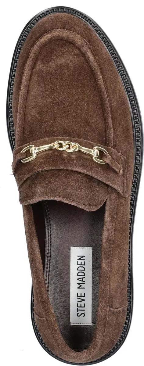 Steve Madden Huddles Loafer - Bruin - Maat 40 - afbeelding 3 van 6
