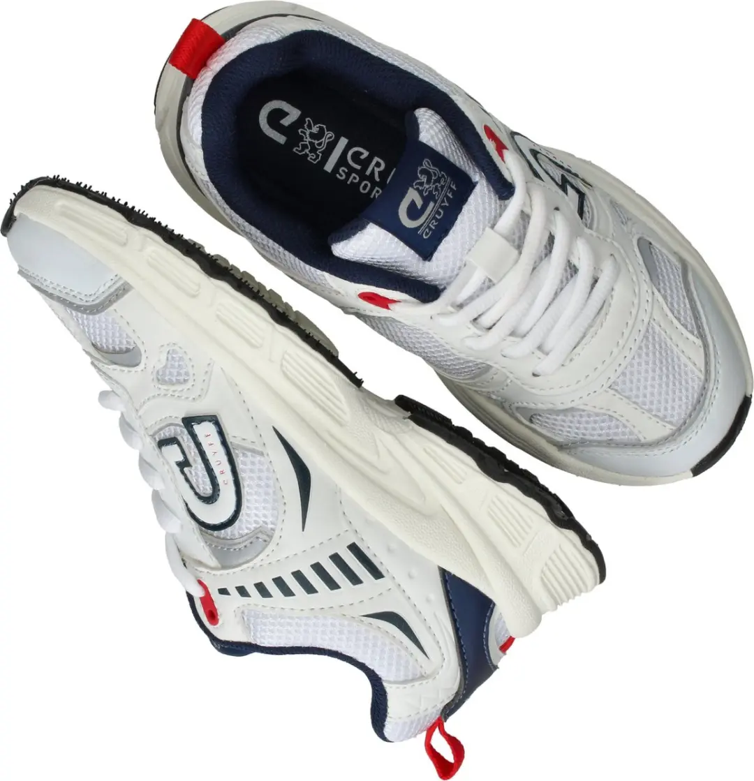 Cruyff Marti Sneakers - Jongens - Wit - Maat:39 - afbeelding 6 van 6