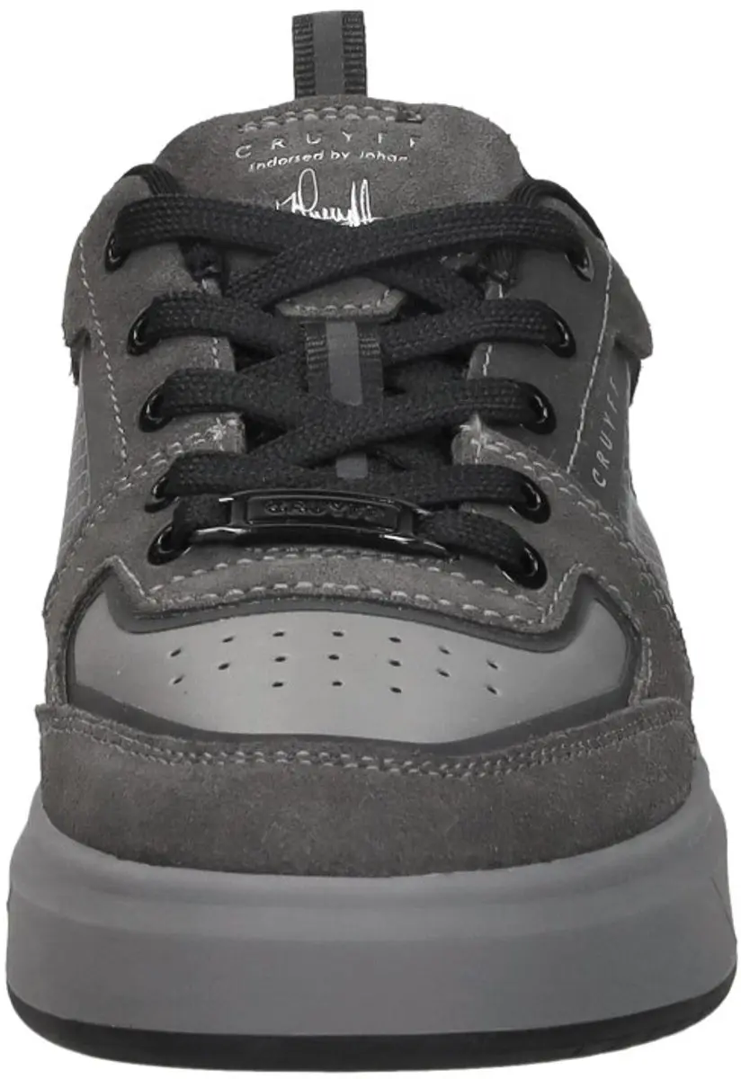 Cruyff Junior Endorsed Tech Pinstripe Sneakers - Grijs - afbeelding 3 van 6