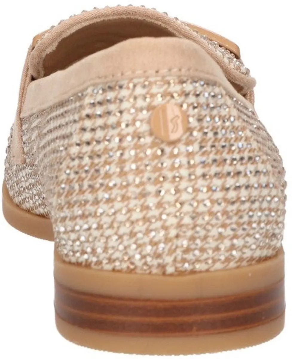 La Strada Loafer Textiel - Taupe - Maat 38 - afbeelding 5 van 6