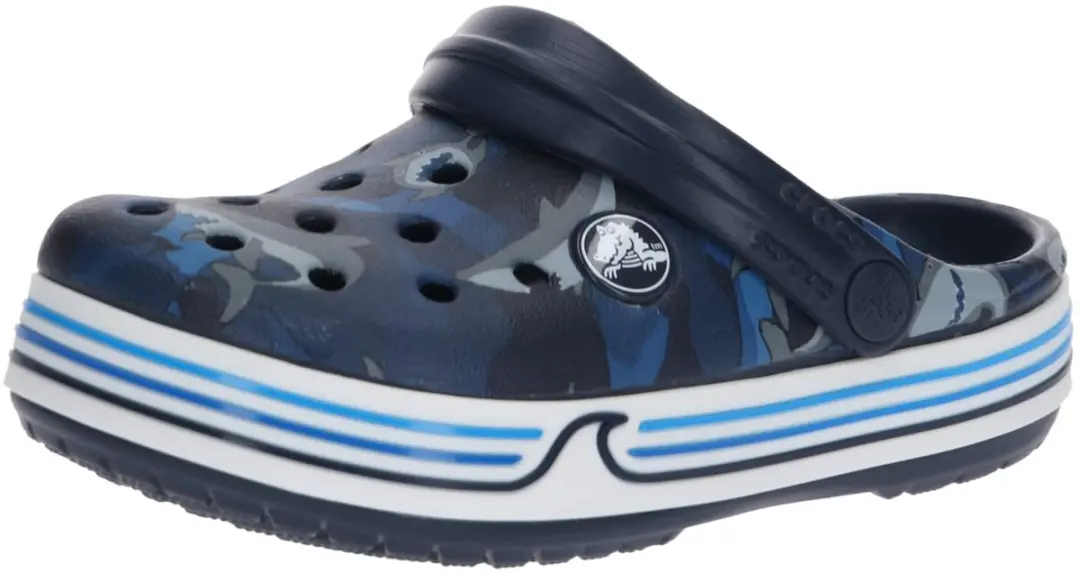 Crocs sandalen crocband shark clog ps Navy-c8 (24-25)