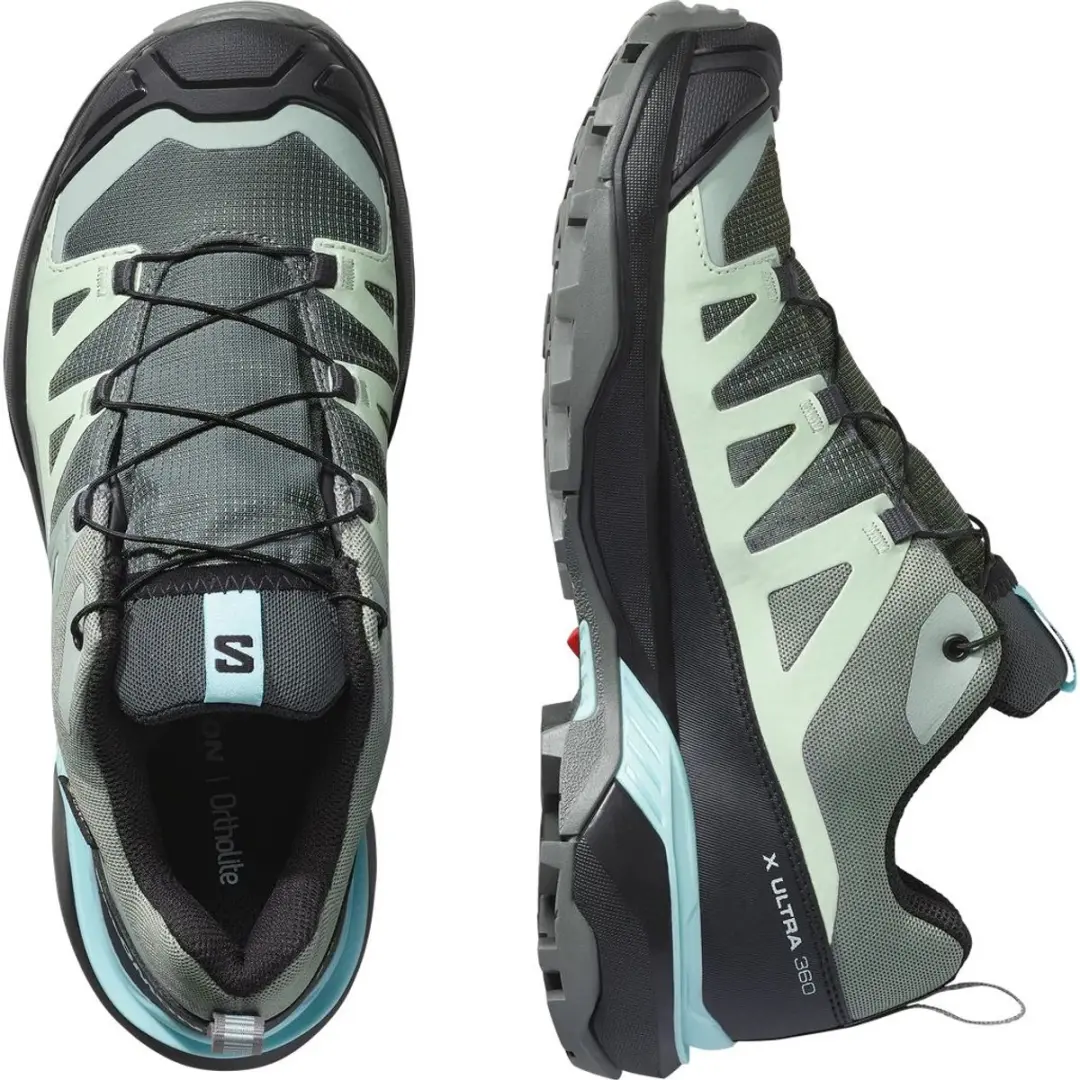 Salomon X Ultra 360 GTX Wandelsneakers Dames - 42 - Groen - afbeelding 3 van 6