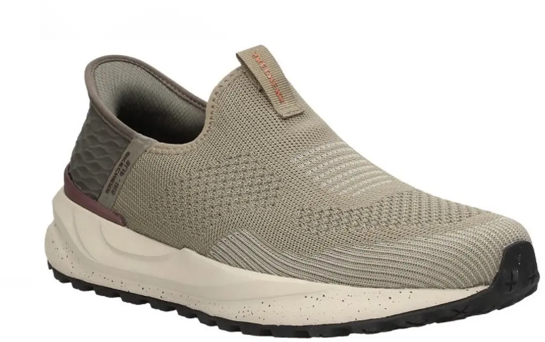 Skechers Bogdin Slip Sneakers 327212 - Beige - afbeelding 4 van 6