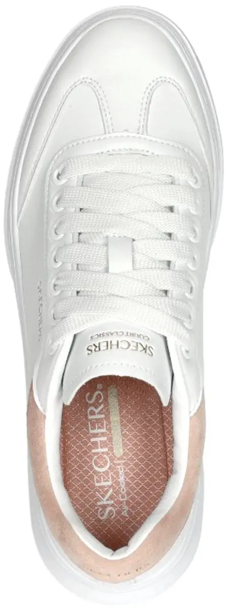 Skechers Cordova Classic-Best Behavior Dames Sneakers - Wit - afbeelding 5 van 6