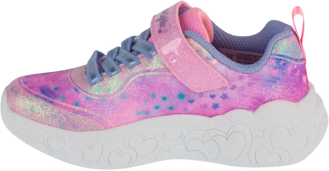 Skechers Eternal Heart Lights Sportschoenen 31 - Roze - afbeelding 2 van 5