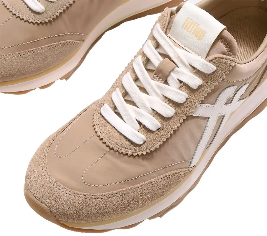 FitFlop Retro-Q Sportschoenen - 36 - Beige - afbeelding 4 van 6