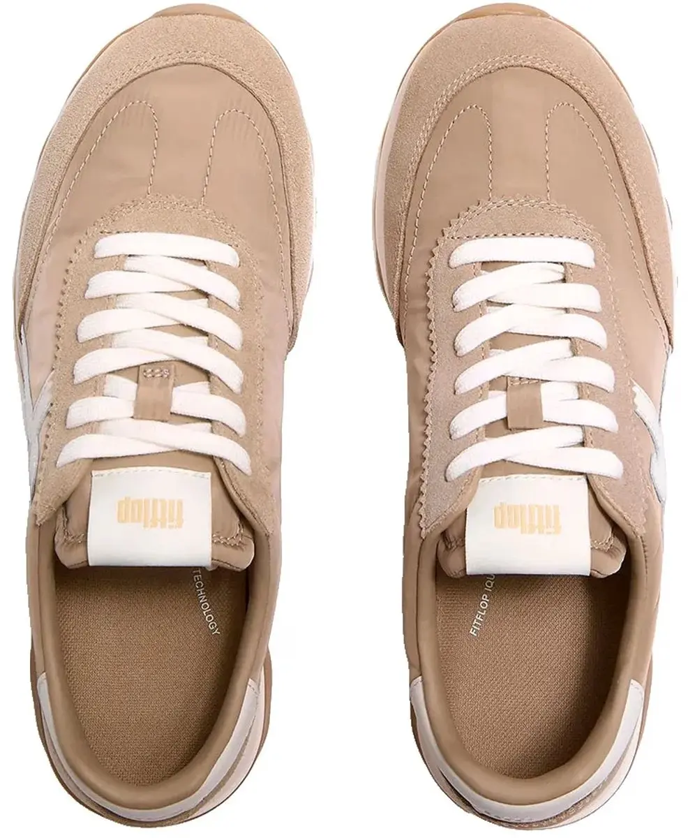 FitFlop Retro-Q Sportschoenen - 36 - Beige - afbeelding 3 van 6