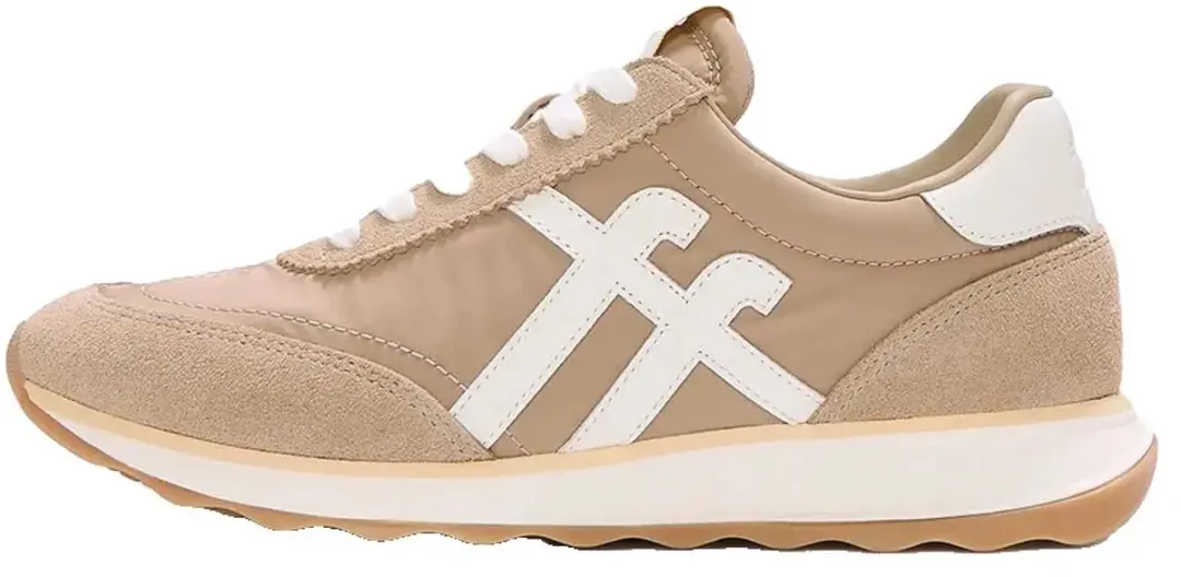FitFlop Retro-Q Sportschoenen - 36 - Beige - afbeelding 2 van 6