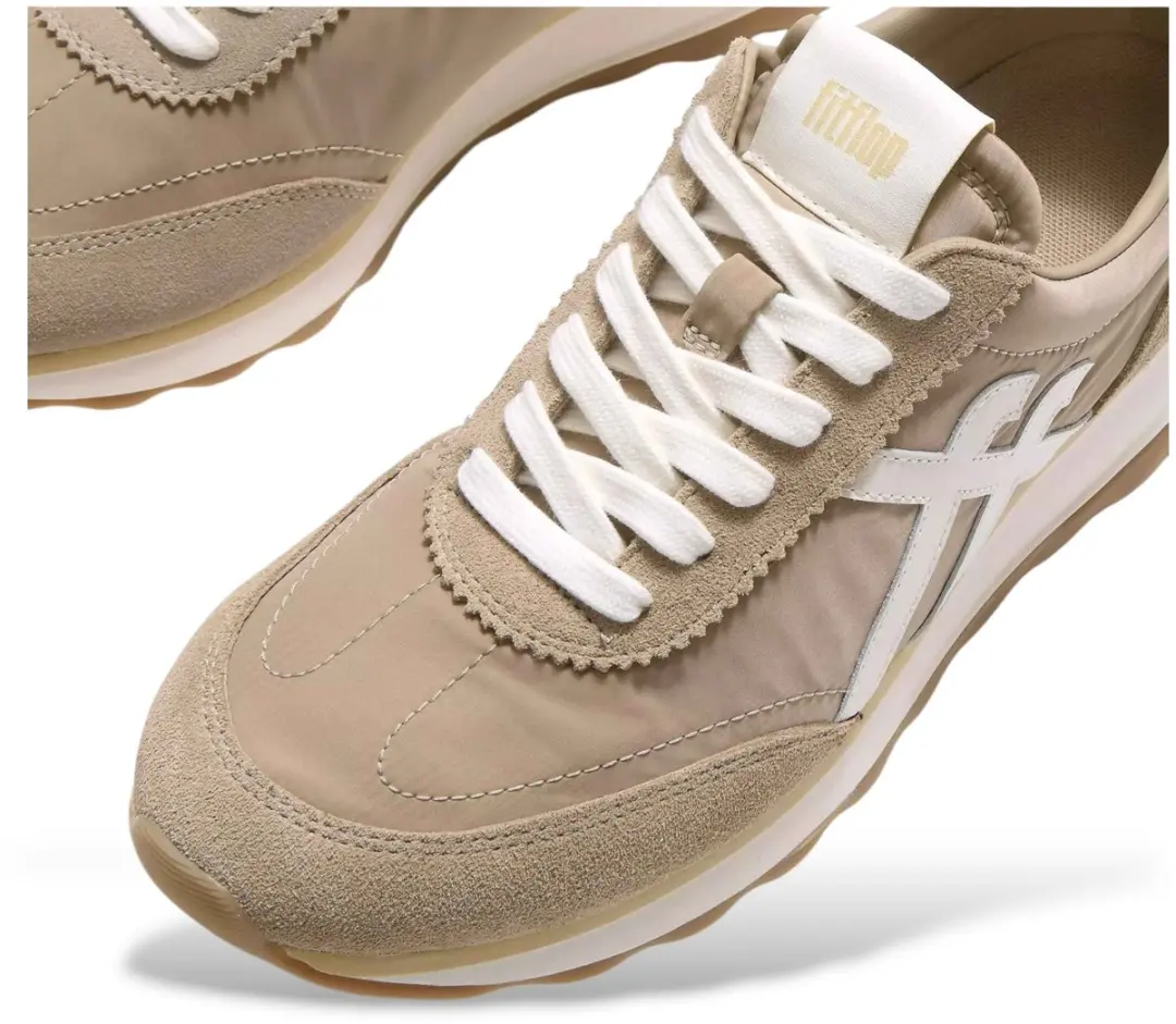 FitFlop Retro-Q Sportschoenen - 36 - Beige - afbeelding 5 van 6
