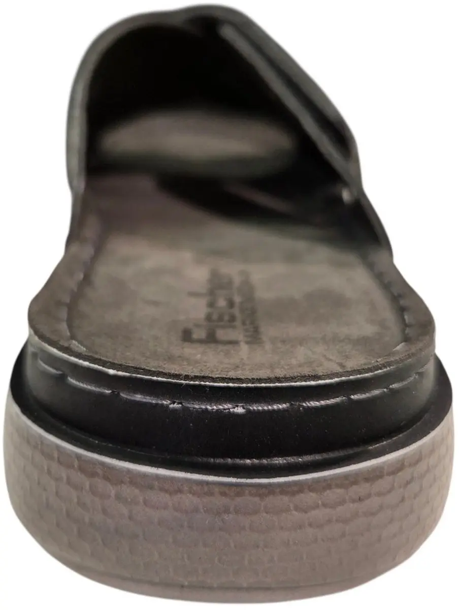Fischer 566702 Slippers Grijs Leer - 45 - afbeelding 3 van 5