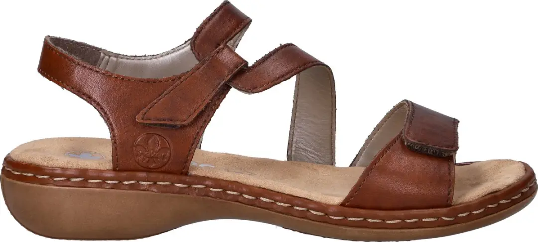 Rieker Dames sandalen Sandalen Plat