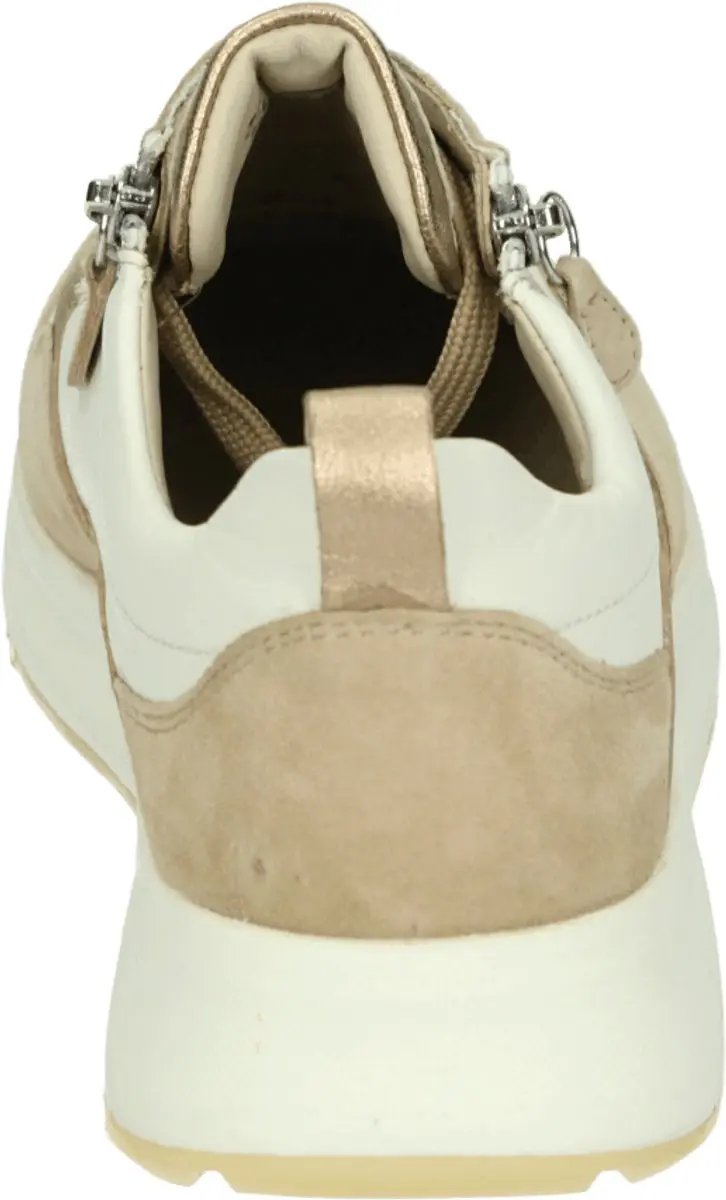 Sioux SUNIVLA-702-J Lage Sneakers - Wit/Beige - Maat 37 - afbeelding 4 van 4