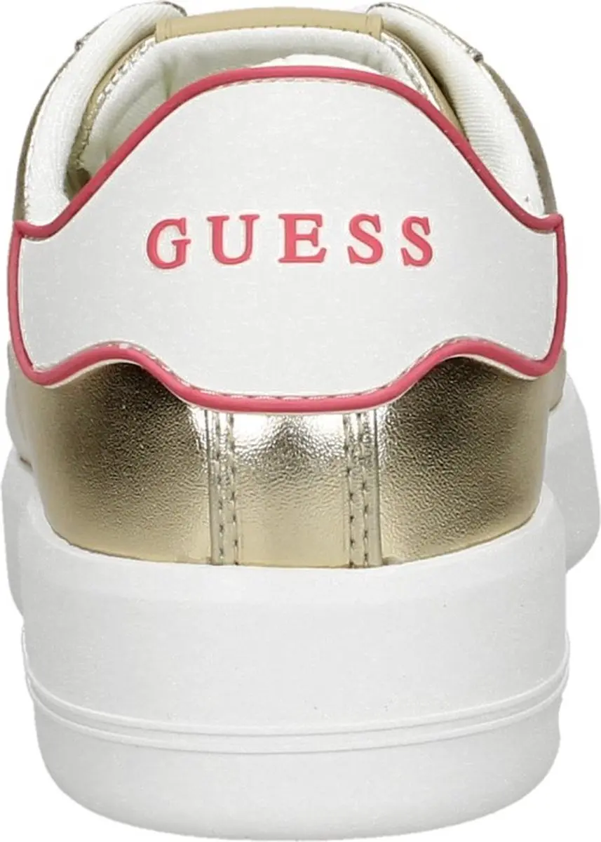 Guess Rockies8 Lage Dames Sneakers - Platinum - Maat 36 - afbeelding 6 van 6
