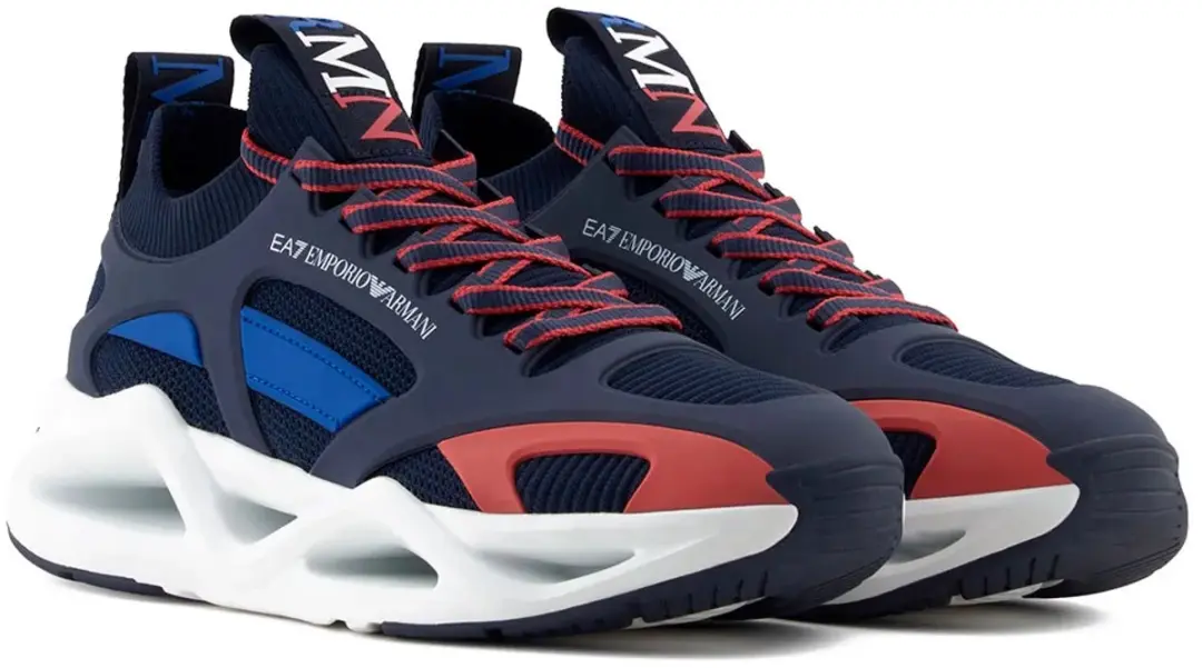 Ea7 Emporio Armani Infinity Cage Schoenen Blauw EU 41 1/3