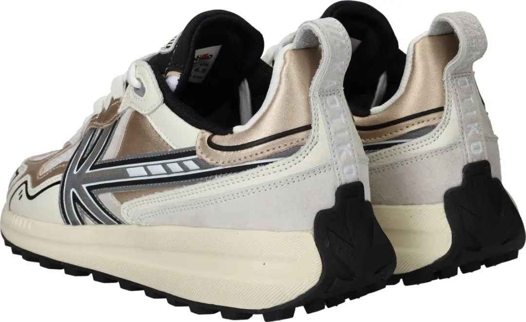 Kaotiko Detroit Tech Dames Sneakers - Goud - Maat 42 - afbeelding 5 van 6