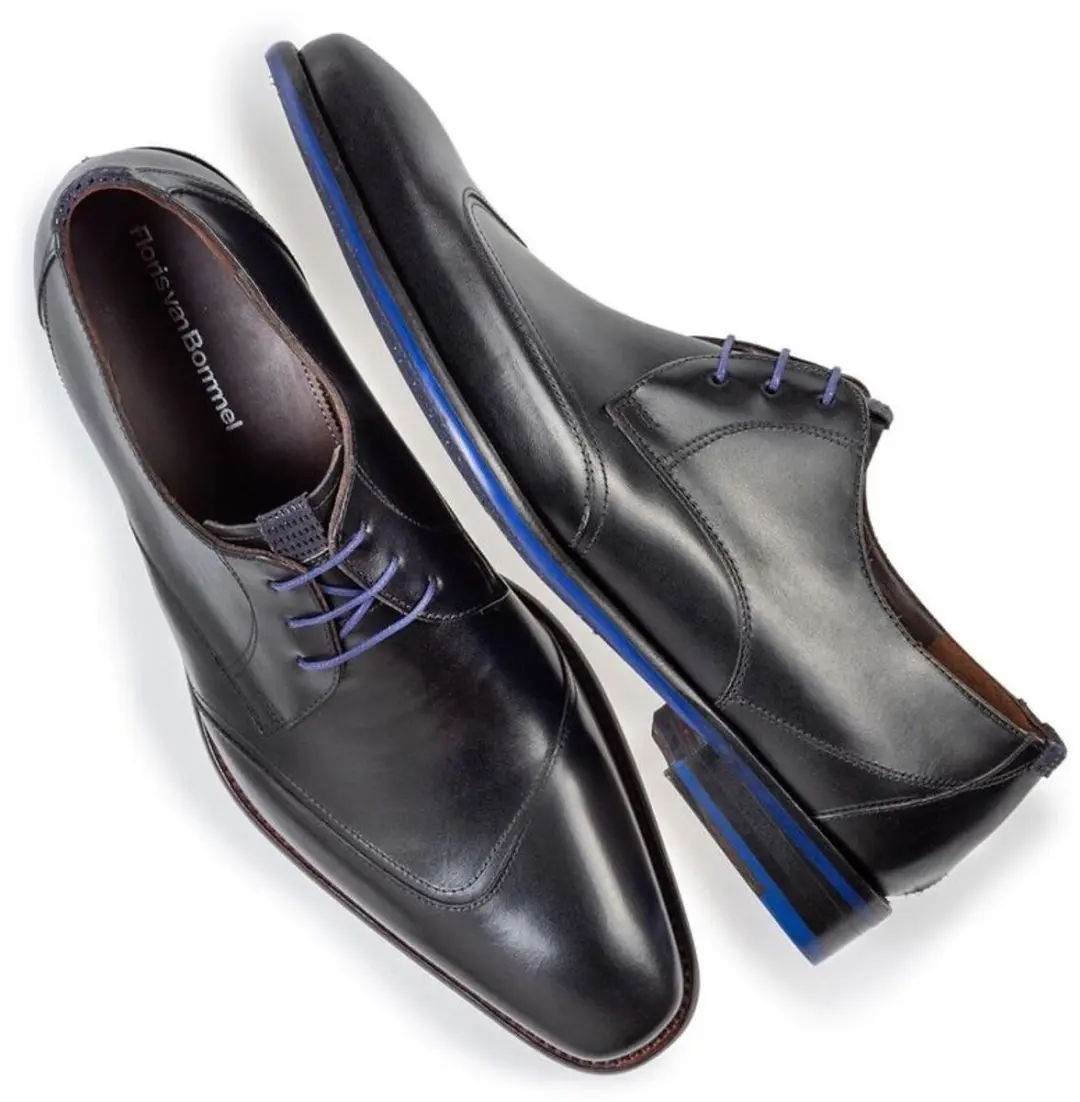 Floris van Bommel 30173 Nette Schoenen - Heren - Zwart - afbeelding 4 van 6
