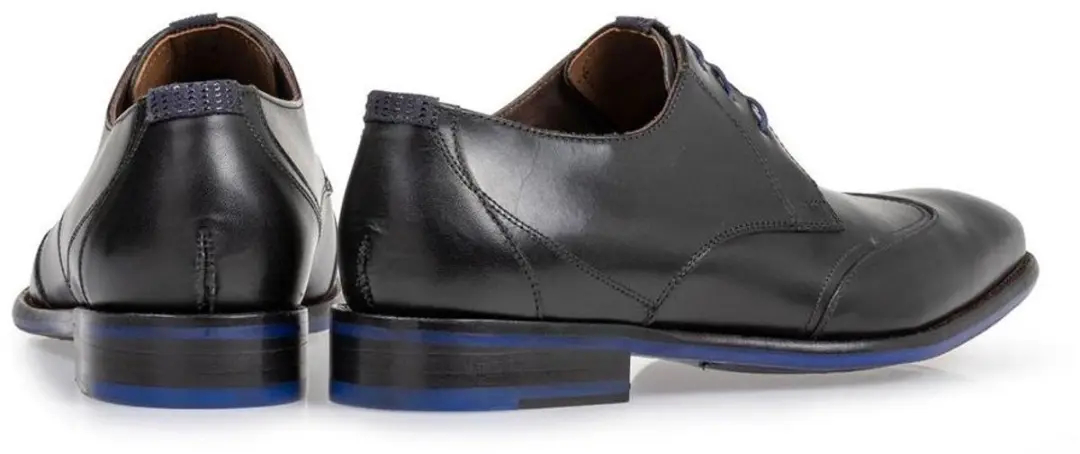 Floris van Bommel 30173 Nette Schoenen - Heren - Zwart - afbeelding 3 van 6