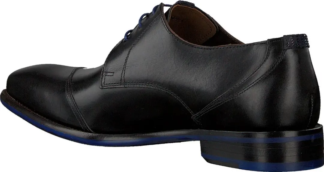Floris van Bommel 30173 Nette Schoenen - Heren - Zwart - afbeelding 6 van 6