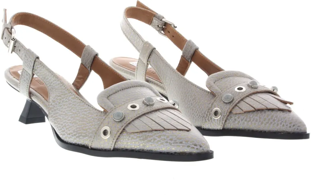 VIA VAI Lea Aileen Slingbacks Dames - Grijs - Maat 40 - afbeelding 6 van 6