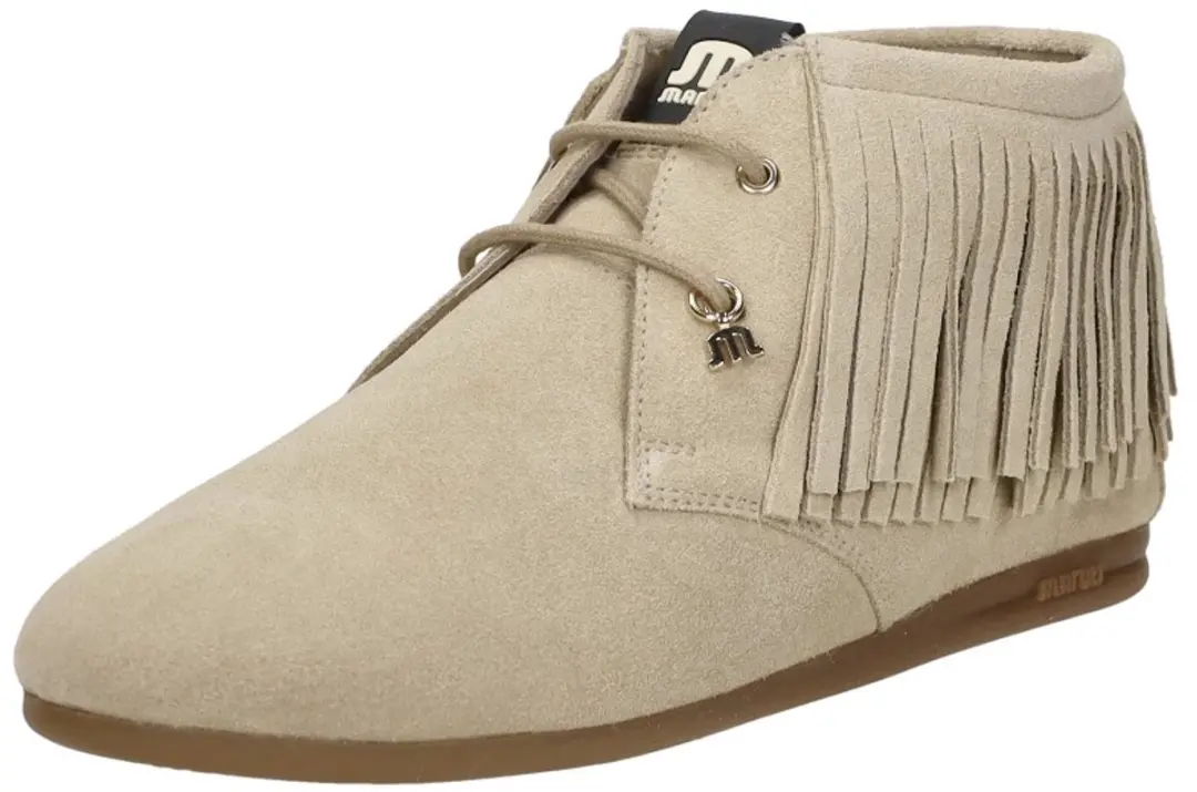 Maruti Eden Veterschoenen Hoog - beige - Maat 38 - afbeelding 3 van 6
