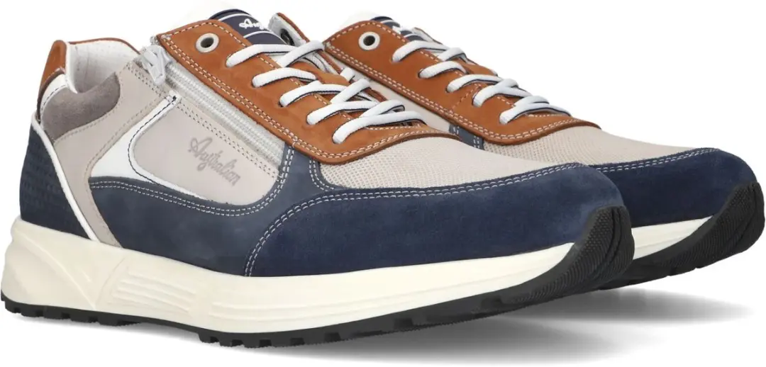 Australian Hawker Sneakers Heren - Blauw - Maat 47 - afbeelding 5 van 6