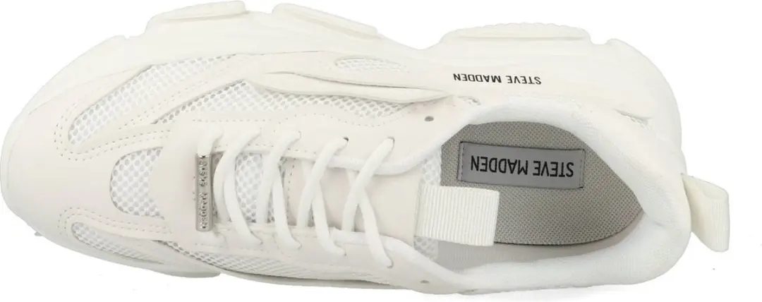 Steve Madden Possession Lage Sneakers Wit - Maat 39 - afbeelding 5 van 6