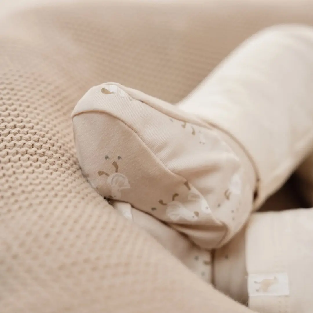 Little Dutch Newborn Naturals Little Goose Slofjes - Meerkleurig