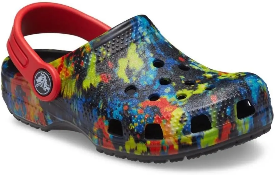 Crocs Classic Tiedye Graphic Clog Multicolor Maat 24/25 US C8