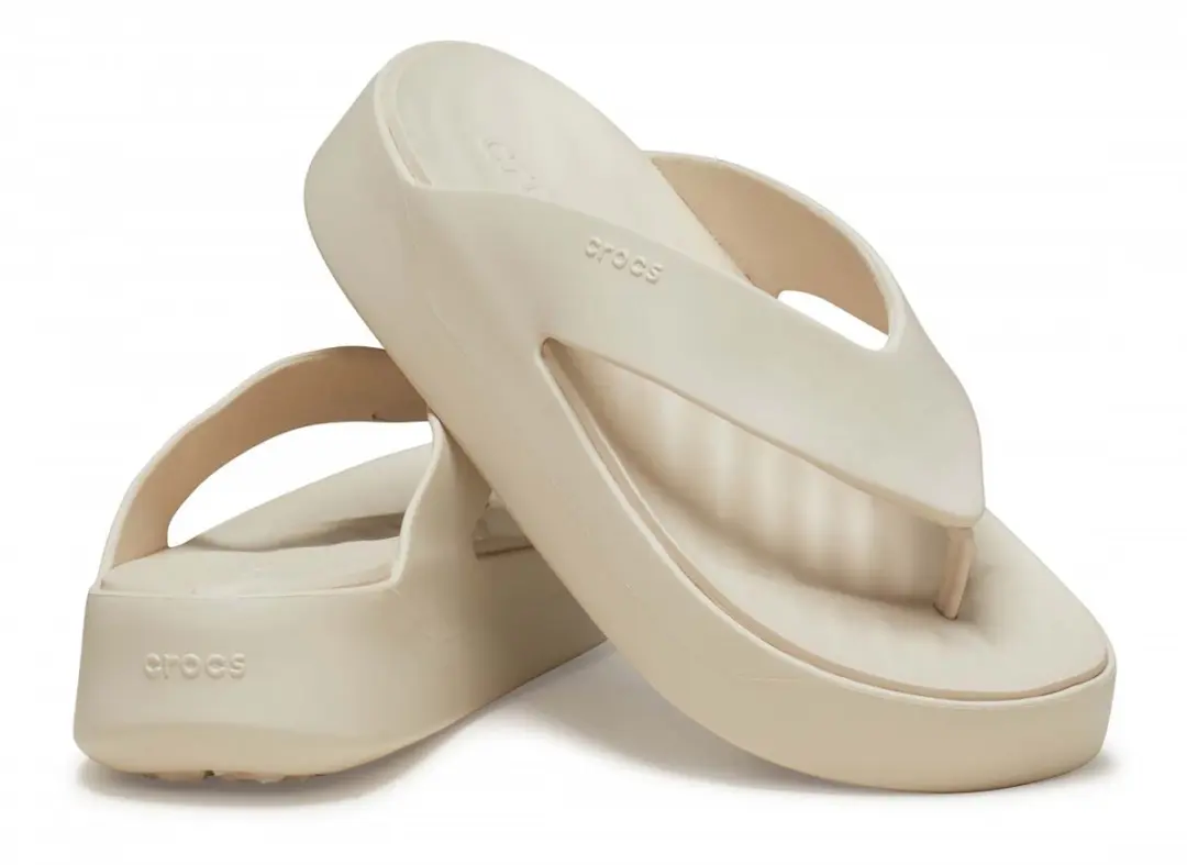 Crocs Getaway Platform Flip Teenslipper 41/42 - Wit
