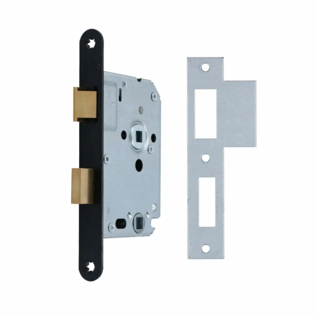 Nemef 1264 Insteekslot WC - Zwart - Doornmaat 50mm - afbeelding 3 van 3