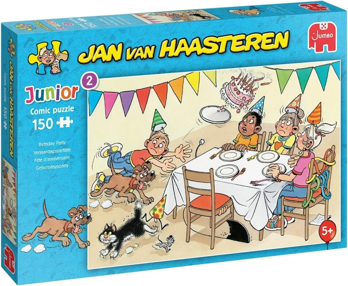 Jan van Haasteren Junior Verjaardagspartijtje Puzzel 150 Stuks