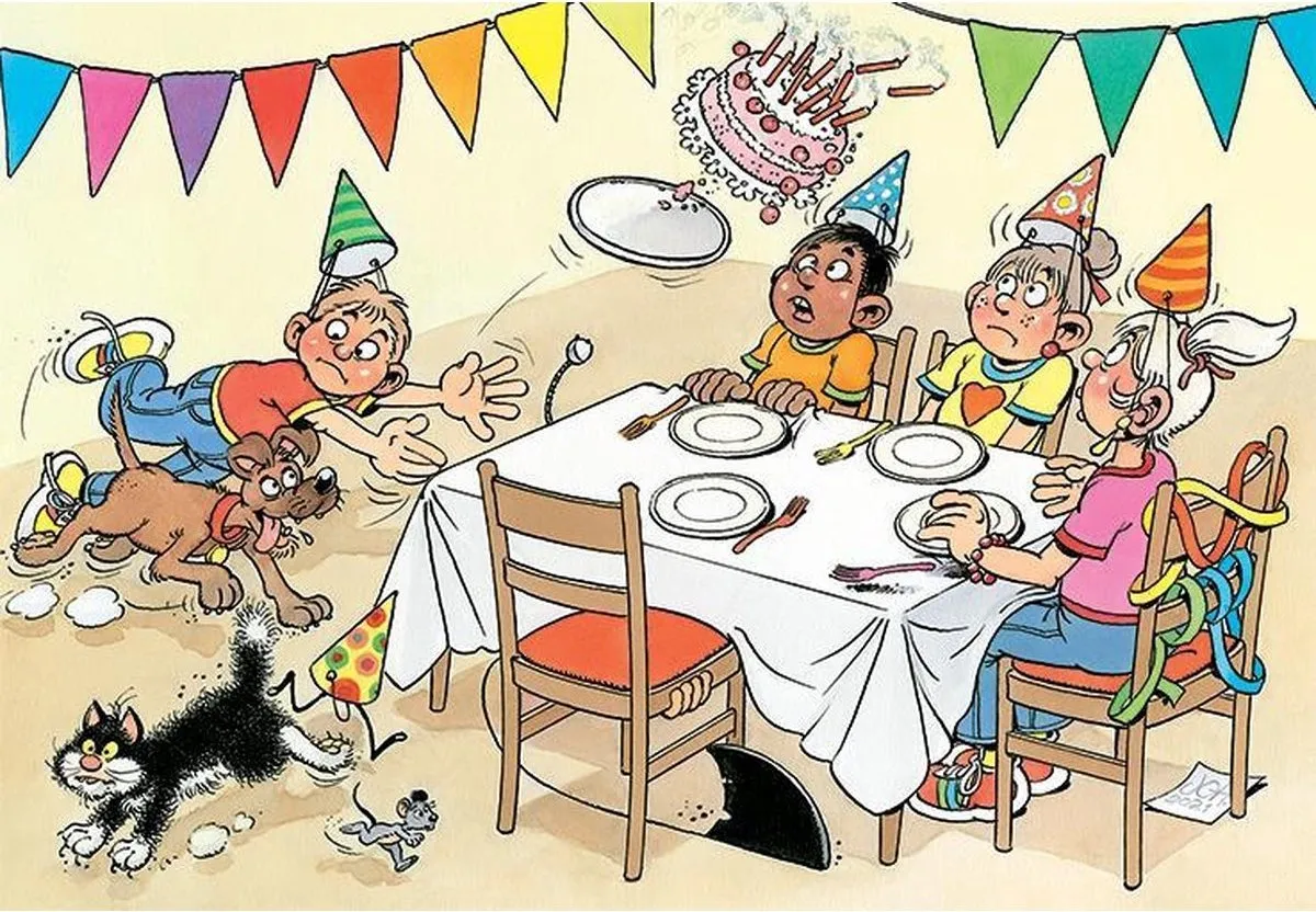 Jan van Haasteren Junior Verjaardagspartijtje Puzzel 150 Stuks