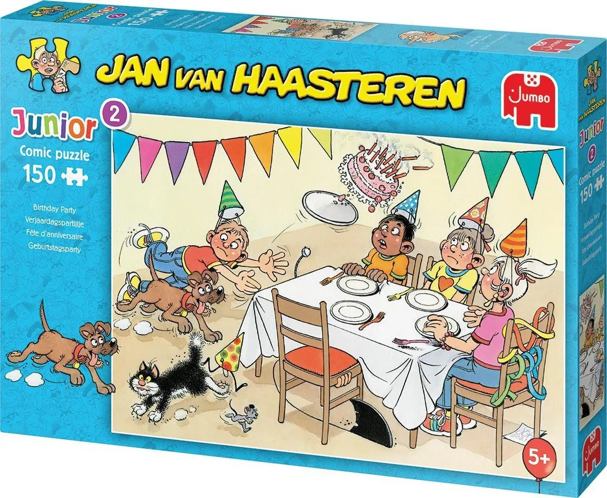 Jan van Haasteren Junior Verjaardagspartijtje Puzzel 150 Stuks