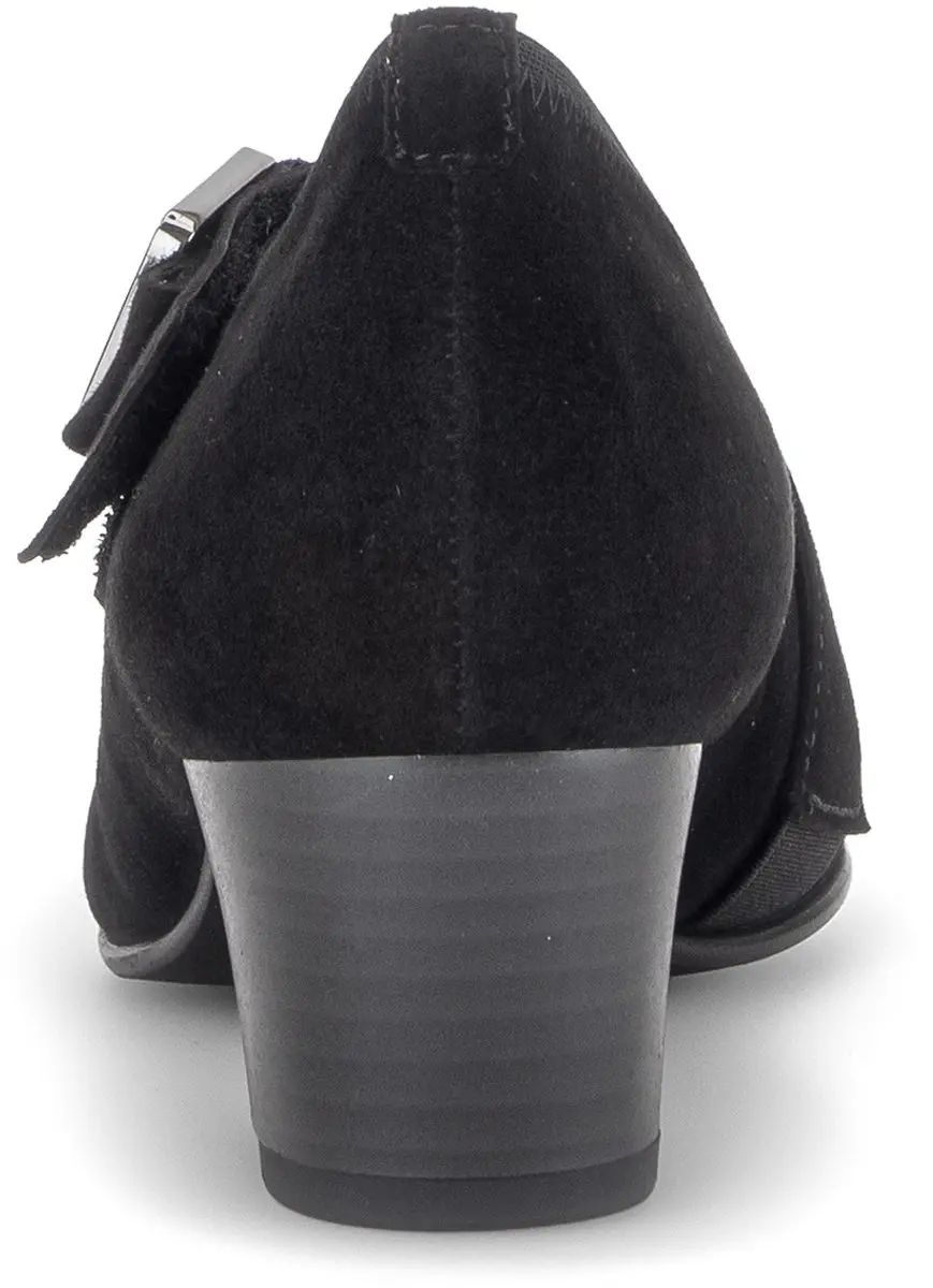 Gabor Dames Pump 3013.01.001 - Zwart Nubuck - Maat 40.5