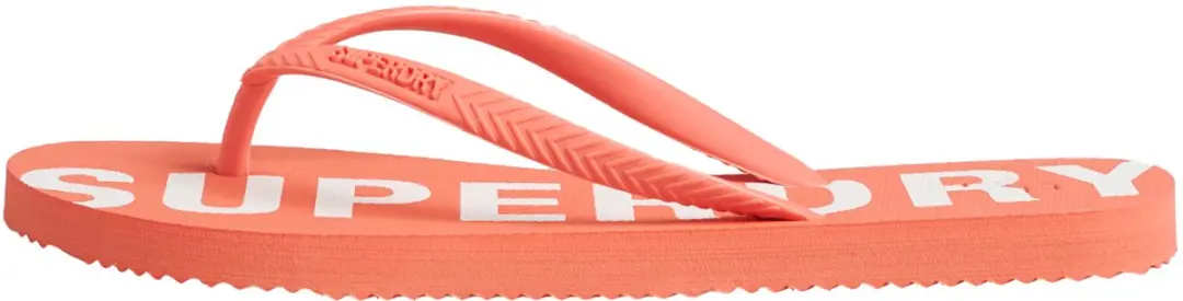 Superdry Code Essential Teenslipper PY7 Hyper Fire Coral - afbeelding 4 van 6
