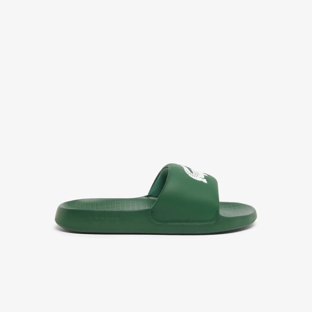Lacoste Serve Slide 1.0 126 1 CMA DK GRN/WHT Slippers - 46 - afbeelding 2 van 6