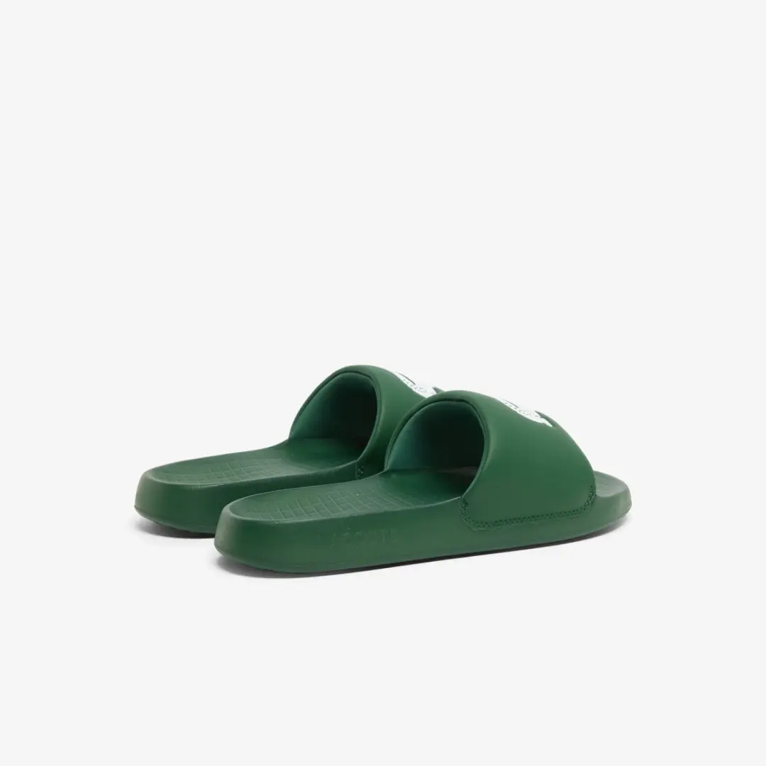 Lacoste Serve Slide 1.0 126 1 CMA DK GRN/WHT Slippers - 46 - afbeelding 4 van 6