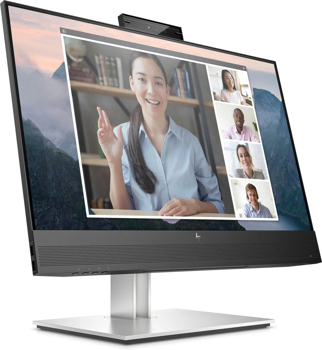 HP E24mv G4 Webcammonitor 24 inch - afbeelding 6 van 6