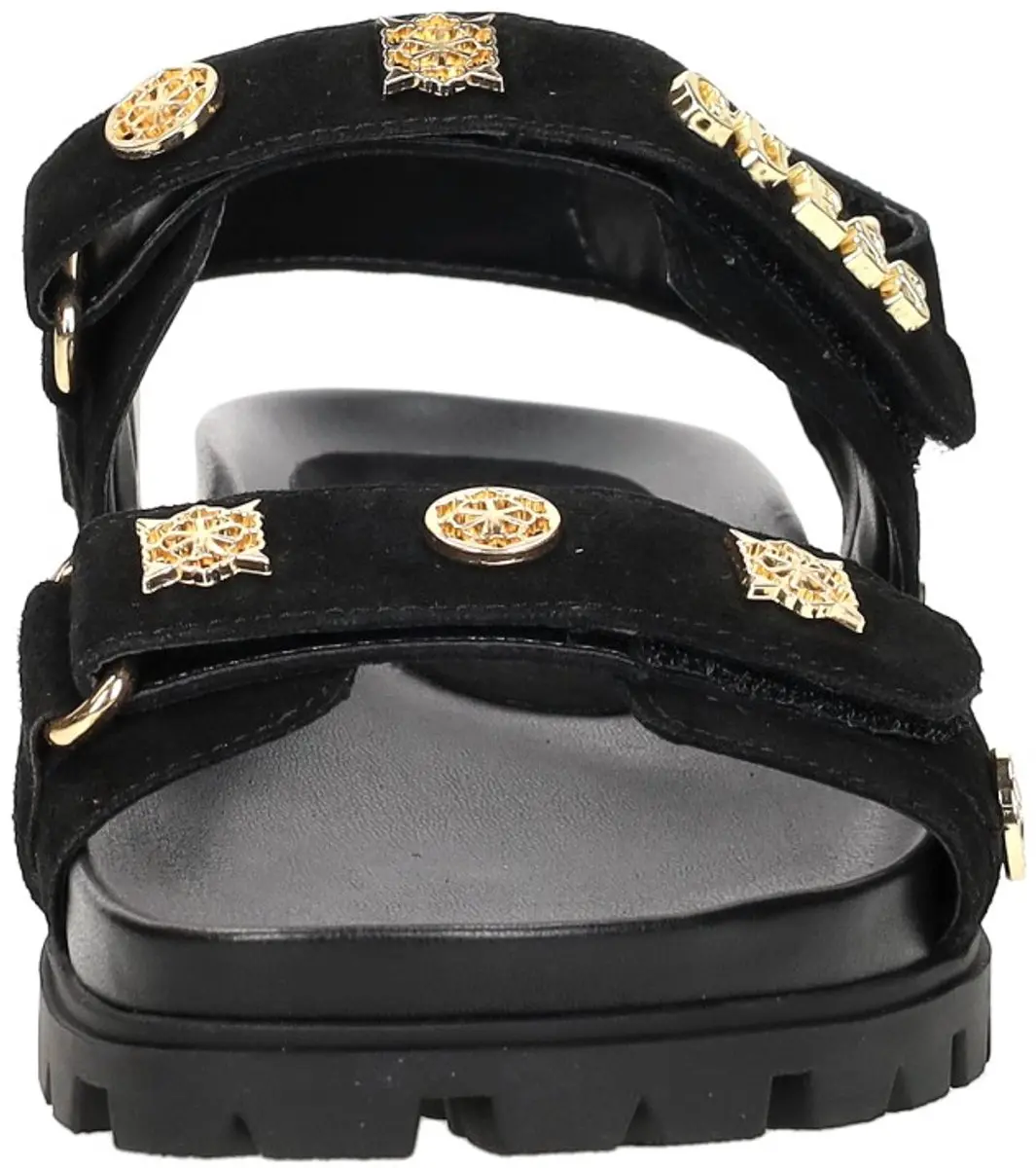 Guess Florizi Sandalen Plat - zwart - Maat 40 - afbeelding 6 van 6