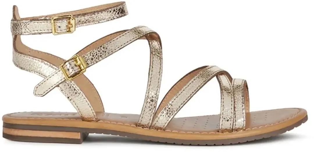 Geox Sozy S Dames Sandalen - Goud 39,5 - afbeelding 2 van 6
