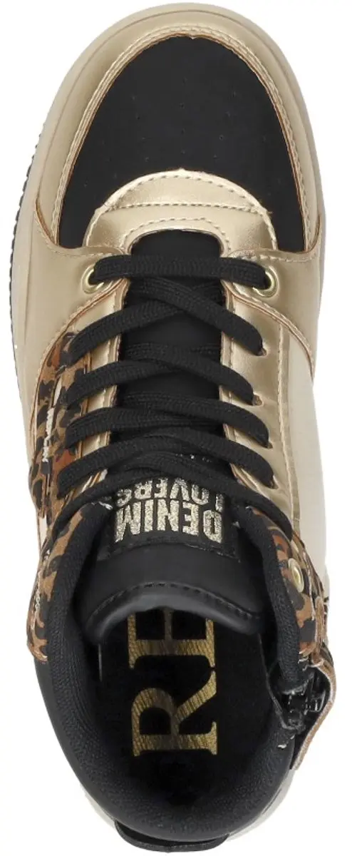 Replay Epic JR 6 Sneakers Hoog - Zwart - Maat 30 - afbeelding 5 van 6