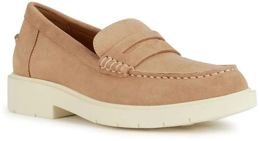 Geox Spherica Ec1 Loafers Bruin EU 38 Vrouw