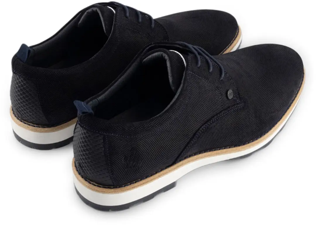 Rehab Pozato Sue Weave 8100 Veterschoenen - Donkerblauw Suede