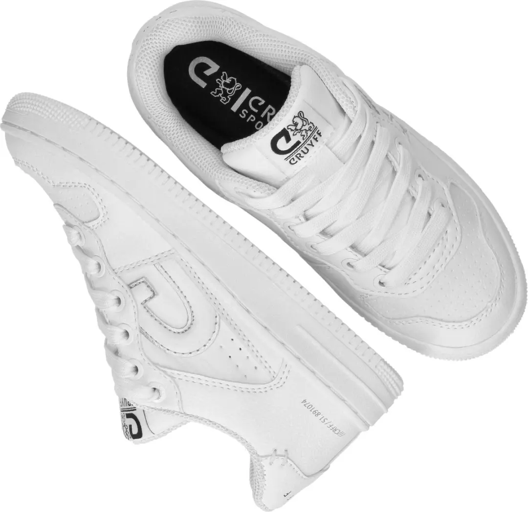 CRUYFF JUNIOR Royal C Sneakers - Jongens - Wit - Maat 33 - afbeelding 6 van 6