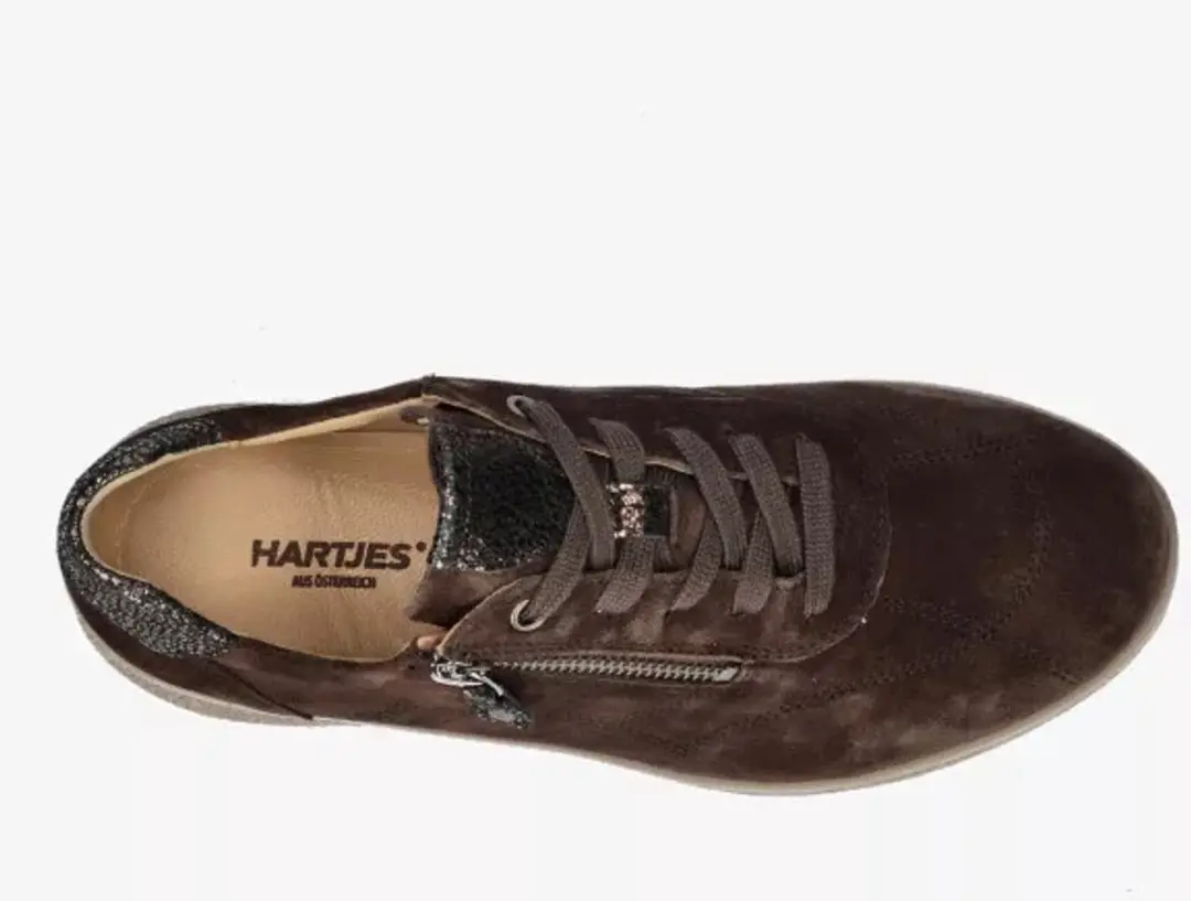 Hartjes 162.1602/34 77.36 K Dames Veterschoen - Bruin - afbeelding 5 van 5
