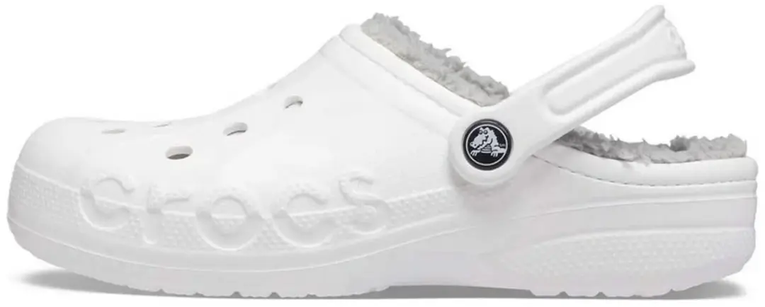 Crocs Baya Lined Clog Wit Maat 25/26 US C9