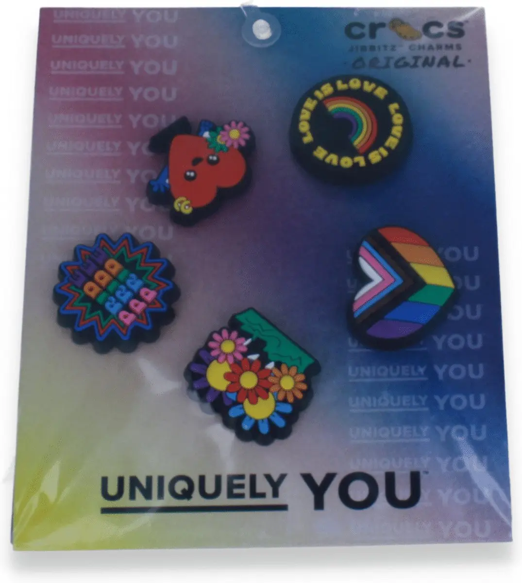 Crocs Jibbit Love Is Love 5 Pack